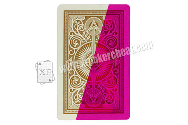 Magic Props Arrow Kem Plastic Invisible Playing Cards For UV Contact Lenses Gambling Cheat