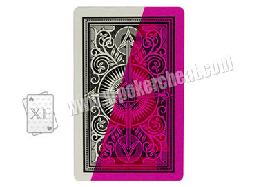 Magic Props Arrow Kem Plastic Invisible Playing Cards For UV Contact Lenses Gambling Cheat