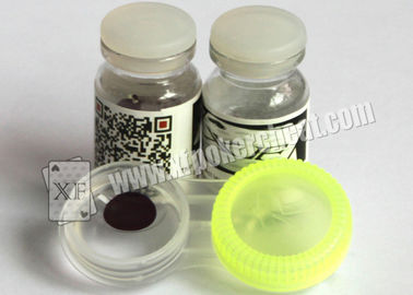 Gambling Cheat 9mm Invisible Ink Contact Lenses  For Invisible Playing Cards