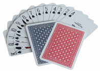 Italian Plastic Ramino Bridge Super Flori Marked Poker Cards Red Blue Index