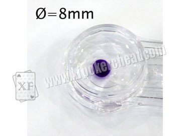 8mm UV Invisible Ink Contact Lenses , Marked Cards Contact Lenses