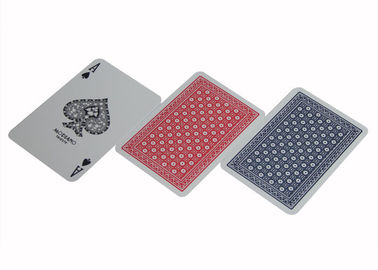 Poker Match Gambling Kits Red Modiano Ramino Plastic  Playing Cards