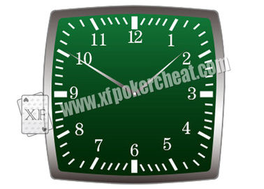 Digital Plastic Wall Clock Casino Cheating Devices For Back Side Scan System