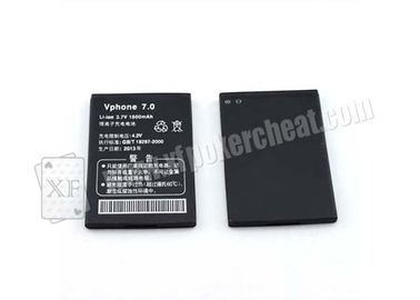 Black Russian Lithium V68 Poker Card Reader 3.7 Volt  Battery For Casino Cheating