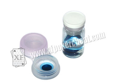 Poker Cheat Invisible Ink Contact Lenses / Casino Blue UV Contact Lenses