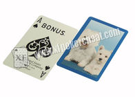 Magic Bonus Dog Pattern Paper Marked Poker Cards For Poker Analyzer
