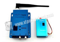 Blue Aluminum Gambling Accessory 4 Channel Wireless Receiver 1.2 Ghz