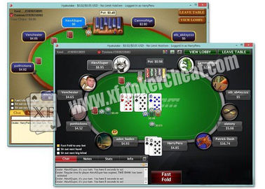 English Poker Cheat Device Texas Holdem Analysis Software with XP System