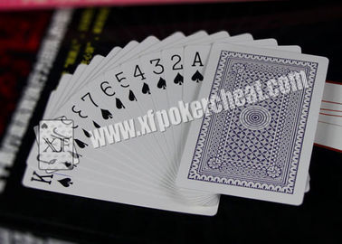 India Silver Bridge Playing Side Marked Cards for Poker Analyzer