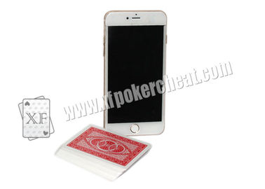 White Plastic Iphone 6 Mobile Poker Exchanger Gambling Cheat Devices