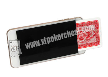 White Plastic Iphone 6 Mobile Poker Exchanger Gambling Cheat Devices