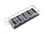 Plastic Transparent Chip Tray Poker Scanner With Black Filter Infrared Camera