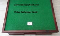 Casino Cheating Devices Wooden Square Poker Table For Gamble Trick