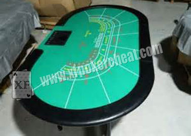 Luxury Texas Holdem Poker Card Games Casino Gaming Baccarat Table