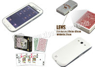 White Samsung Glaxy AKK K4 Phone Poker Analyzer Cheating Device For Semi Capado