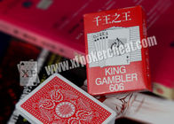 Casino King Gambler Marked Paper Playing Cards With Bridge Size