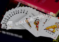 Casino King Gambler Marked Paper Playing Cards With Bridge Size