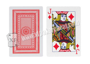 Magic Props Revelol 555 Playing Cards / Paper Marked Poker For Analyzer Predictor