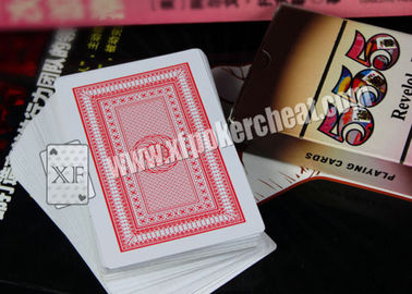 Magic Props Revelol 555 Playing Cards / Paper Marked Poker For Analyzer Predictor