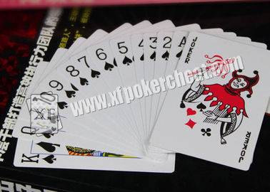 Magic Props Revelol 555 Playing Cards / Paper Marked Poker For Analyzer Predictor