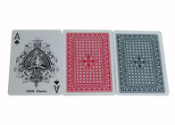 Taiwan Royal Plastic Marked Poker Cards , Fade Resistant Cheating Playing Cards
