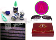 Professional Poker Games Invisible Ink Contact Lenses 9mm Diameter
