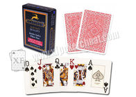 Gambling Italian Modiano Platinum Poker Acetate Jumbo Plastic Marked Playing Cards