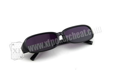 Casino Poker Cheat Plastic Purple Perspective Glasses For Magic Props