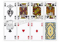 Red / Blue Plastic Narrow Size KEM Plastic Playing Cards For Gambling Accessories