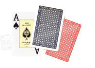 Spanish Fournier 2826 Plastic Gambling Props Playing Cards Blue Red  2 Decks