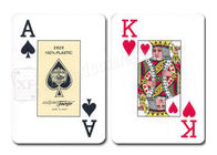 Spanish Fournier 2826 Plastic Gambling Props Playing Cards Blue Red  2 Decks