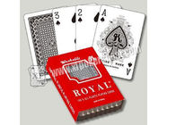 Taiwan Royal Gambling Props Plastic Playing Cards Bridge Size Regular Size