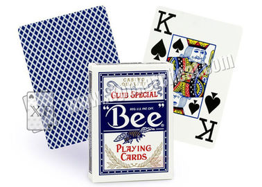 Eco - Friendly  Wide Size Marked Poker Cards / Jumbo Index Playing Cards