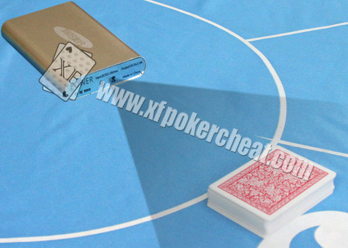 Mobile Power Bank Camera With 3 Lens For Poker Scanner To Scan Side Marks Cards