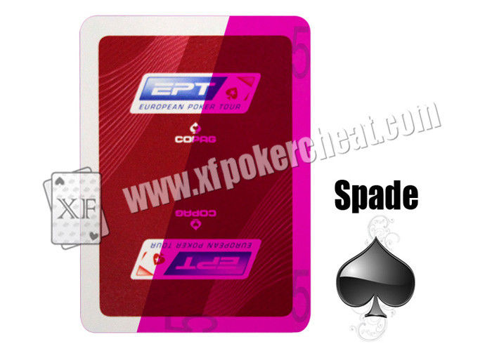 2 Jumbo Index Copag EPT Invisible Playing Cards SPY Playing Card For Casino Games