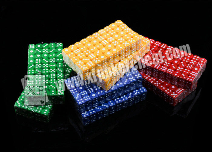 Colorful Liquid Casino Magic Dice Gambling Cheat Devices Plastic Mercury