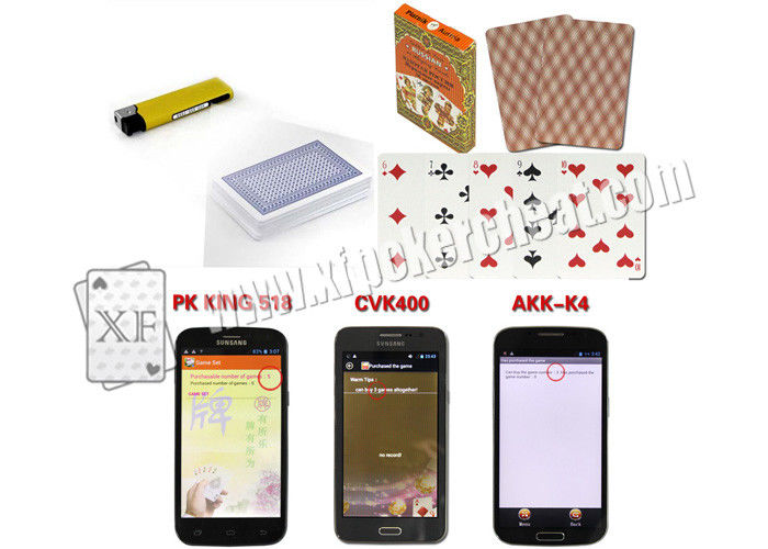 Russian Piatnik Paper Side Marked Poker Cards Work For Poker Scanner Magic Trick
