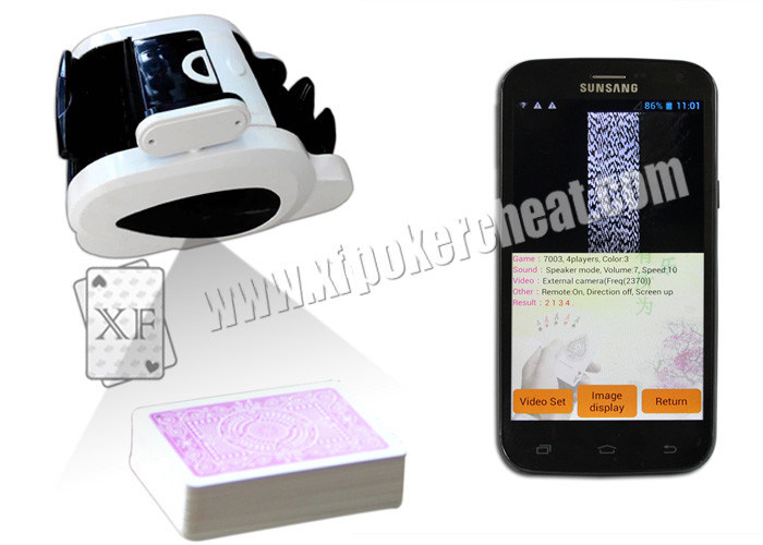 Infrared  Detector Camera Poker Scanner For Invisible Marked Playing Cards