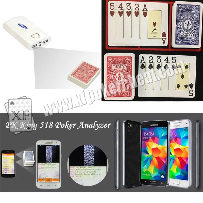 Modiano Adjara Plastic Marked Playing Cards for Poker Scanner Analyzer Reader