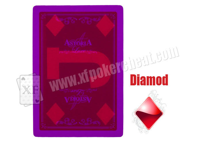 Magic Poker ASTORIA Paper Invisible Playing Cards With Invisible Ink Gambling Cheat