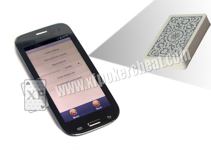 Omaha 6 Cards Black Plastic English Samsung Poker Analyzer With Remote control