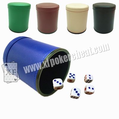 Normal Size Poker Games Magical Plastic Dice Cup With Remote Control